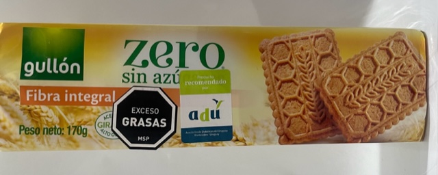 Galletas Gull N Fibra Integral Zero Sin Az Car G Graviola