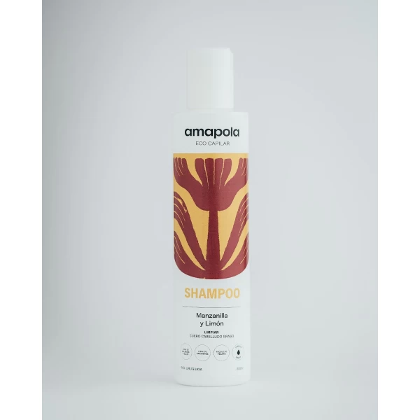 Shampoo Manzanilla Y Limón 200ml - Graviola - Imagen 2