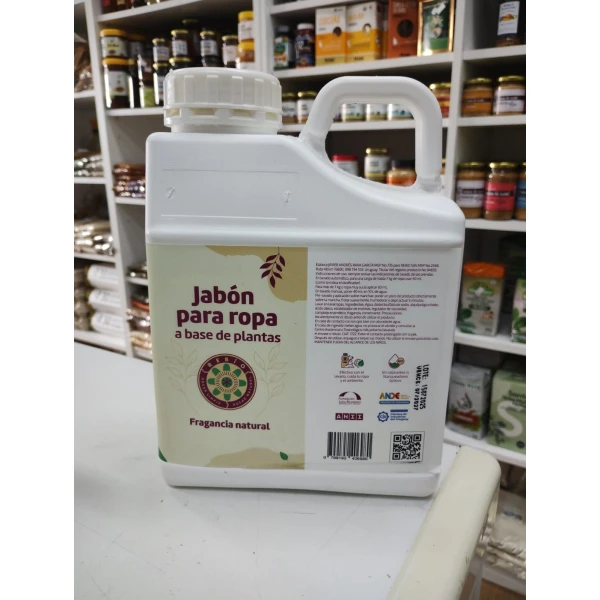 Detergente Para Ropa Rebio A Base De Plantas 1,5lt -graviola