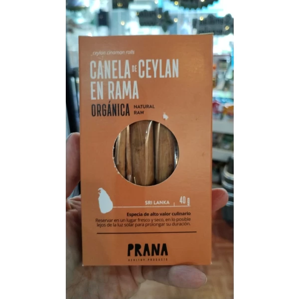 Canela De Ceylan En Rama Orgánica Prana  Graviola - Imagen 3