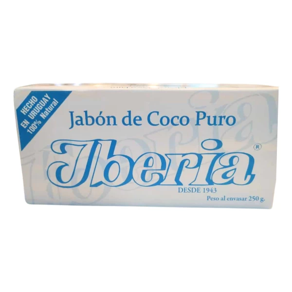 Jabon De Coco 100% Puro Iberia 250g - Graviola