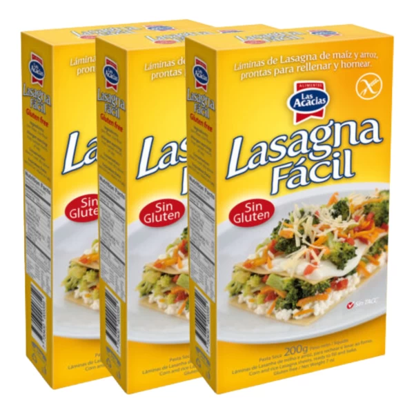 Lasagna Fácil Sin Gluten Las Acacias  - Graviola