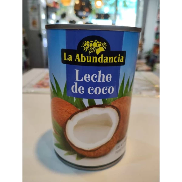 Leche De Coco La Abundancia Lata 400 Ml - Imagen 2