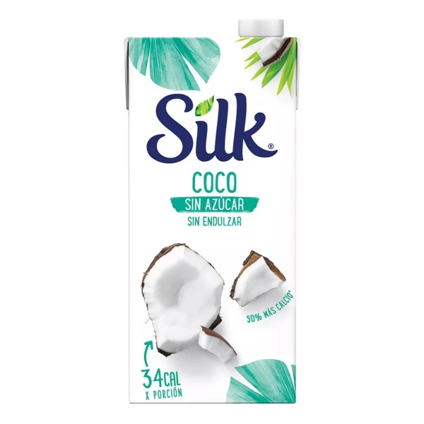 Leche De Almendras O Coco Silk Vegana Y Sin Gluten 1lt - Imagen 2