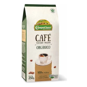 Café Orgánico Tostado Molido Campo Claro 250g - Graviola