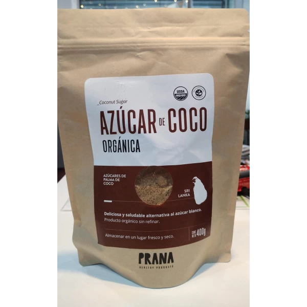 Azucar De Coco Organica 400g Prana - Graviola - Imagen 2