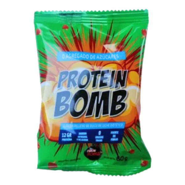 Alfajor Proteico Sin Azúcar Agregada Protein Bomb -graviola