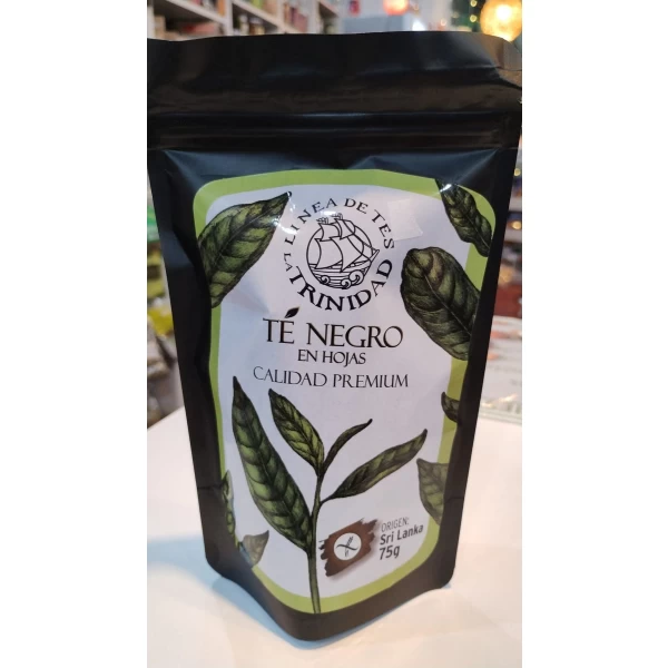 Te Negro Premium La Trinidad 75 G Apto Celiacos - Graviola - Imagen 2