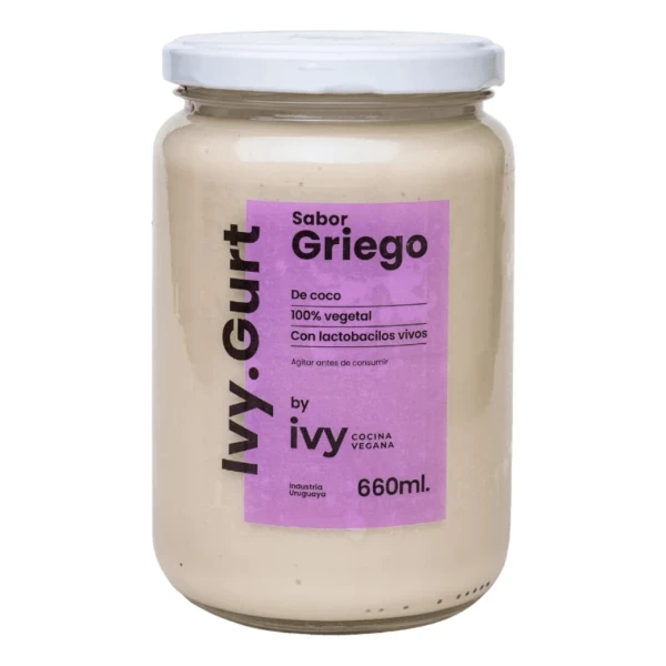 Yogurt Vegano Con Probióticos Base De Coco 660ml - Graviola - Imagen 2