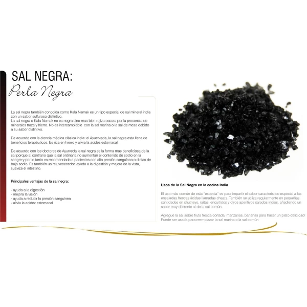 Sal Negra De Himalaya Kala Namak 220g - Graviola - Imagen 3