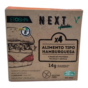 Hamburguesas Veganas Y Sin Gluten NEXT TOO x 2