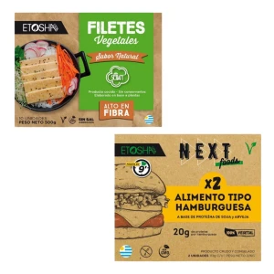 Pack Filetes Veganos + Hamburguesas Veganas