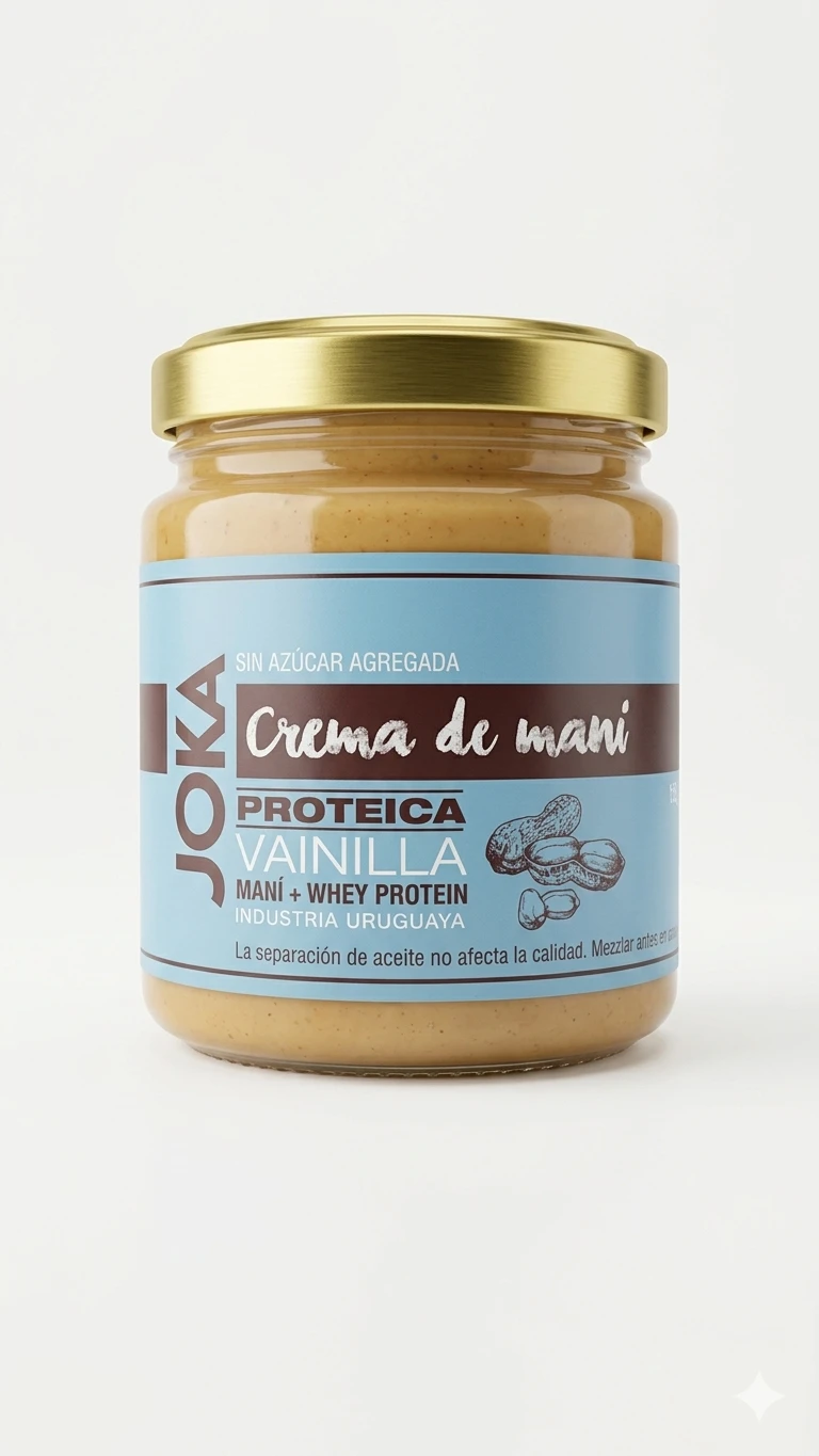 Crema De Maní - Protéica 190g Joka (mantequilla, Manteca)
