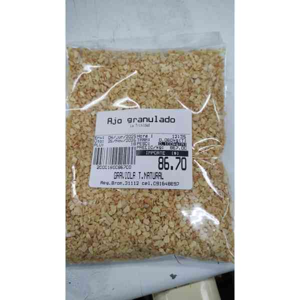 Ajo Granulado 1ra Calidad 100g La Trinidad