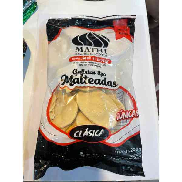 Galletas tipo malteada mathi clásicas sin gluten
