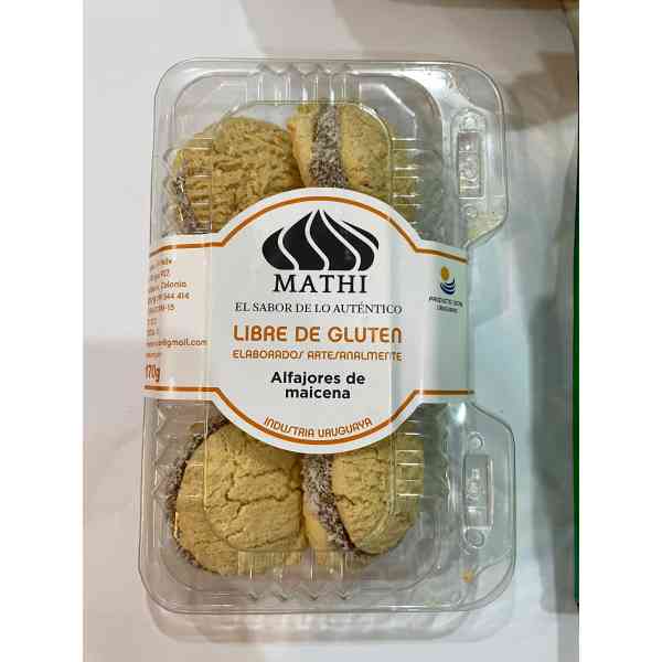 Alfajores de maicena mathi sin gluten