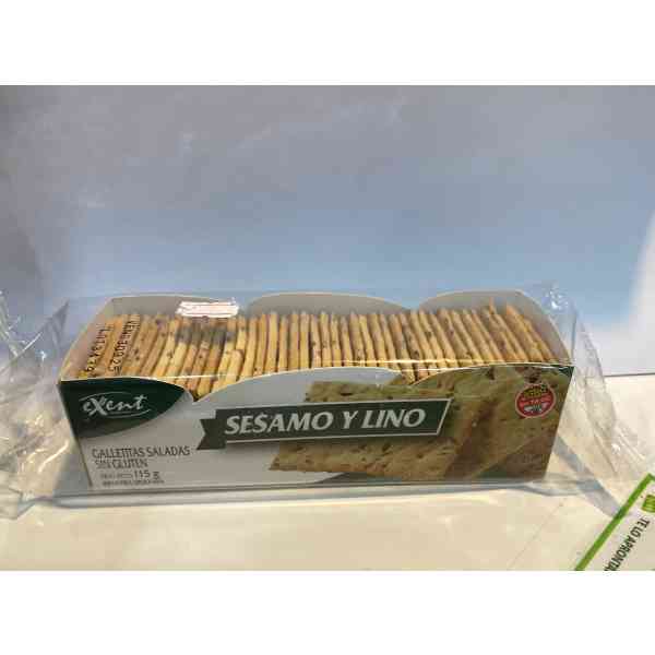 Galletas saladas con semillas nutriciencia  sin gluten