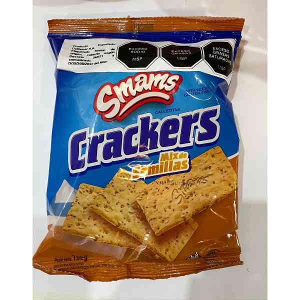 Galletitas smams mix de semillas sin gluten