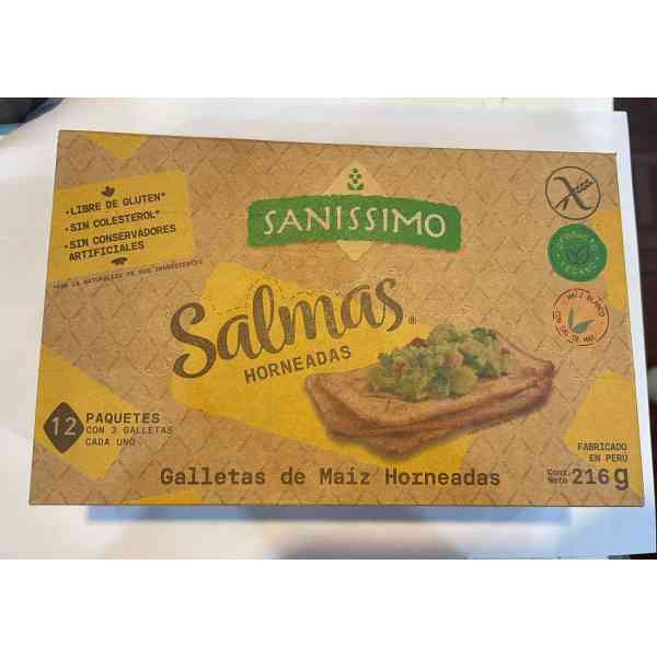 Salmas horneadas sin gluten veganas