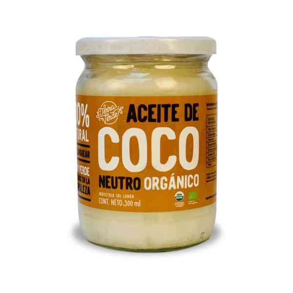 Aceite de Coco NEUTRO 500 ml - Terra Verde