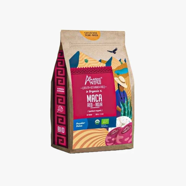 Amazon Andes® Maca Organica Roja Amazon 200gr