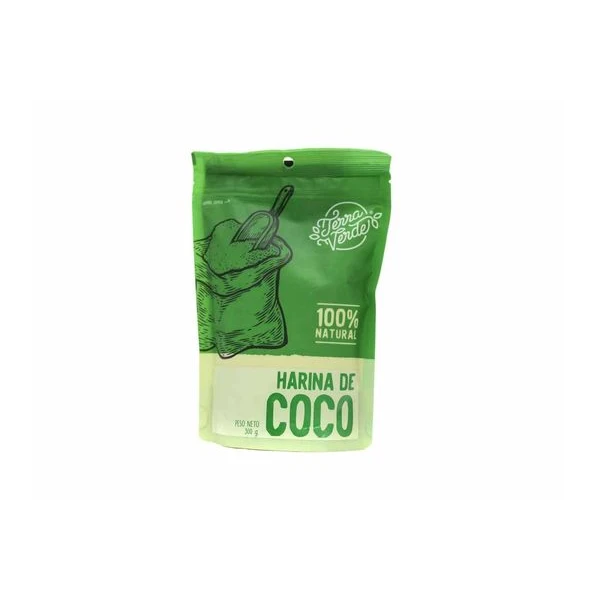 Harina de coco orgánica TERRA VERDE 300g