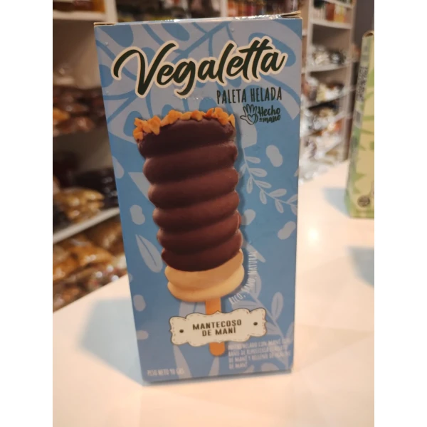 Paleta Vegaletta Sabor Mantecoso de Maní