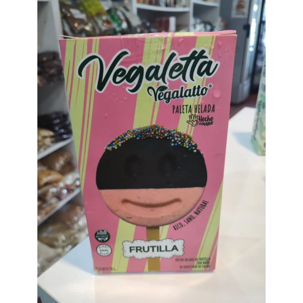 Paleta Vegaletta Sabor Frutilla