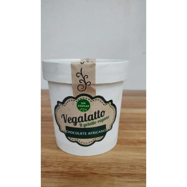 Vegalatto Chocolate Africano pote 350cc 0% Azúcar