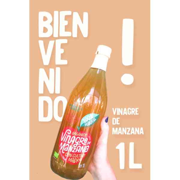 Vinagre de Manzana Orgánico de Litro TERRA VERDE - Imagen 2