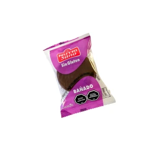 Alfajor dulce de leche y semil chocolate Libre de gluten - Nutriciencia