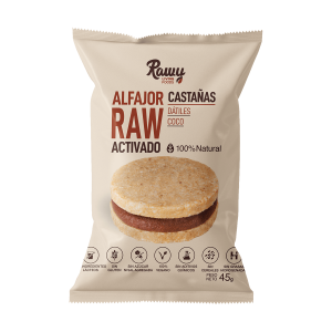 Alfajor Raw Activado de Castañas