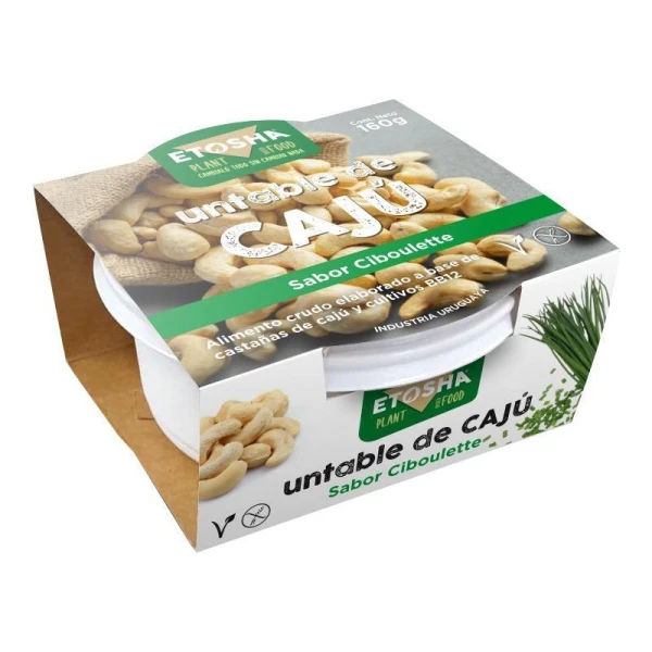 UNTABLE DE CAJU SABOR CIBOULETTE 160g ETOSHA