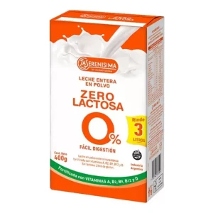 Leche En Polvo Zero Lactosa La Serenisima 400gr