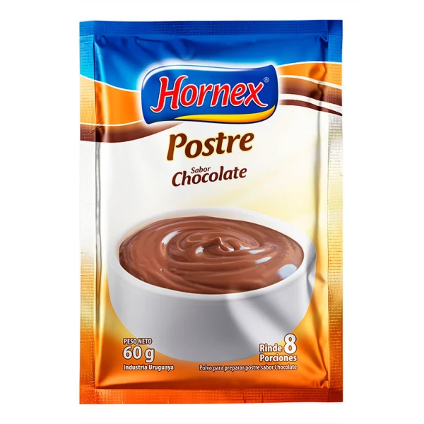 Postre sabor chocolate 8 porciones - Hornex