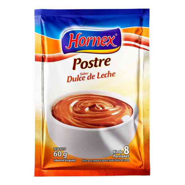 Postre sabor dulce de leche 8 porciones - Hornex
