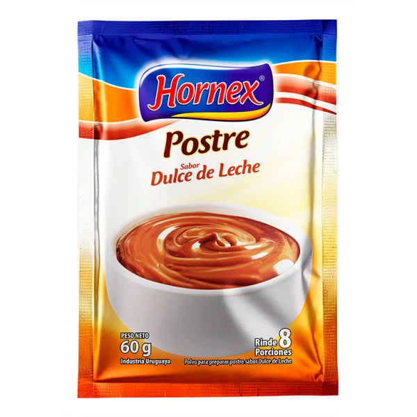 Postre sabor dulce de leche 8 porciones - Hornex