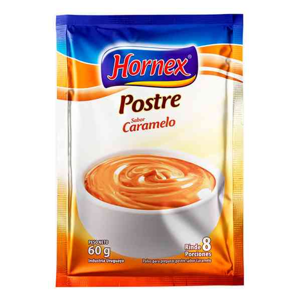 Postre sabor caramelo 8 porciones - Hornex
