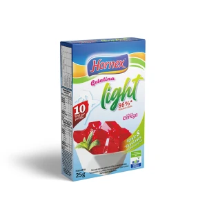 Gelatina light sabor cereza 10 porciones - Hornex