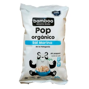 Pop BAMBOO orgánicos sal marina 60g