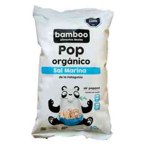 Pop BAMBOO orgánicos sal marina 60g