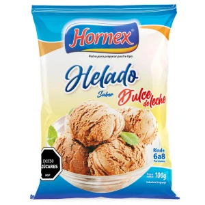 Helado sabor dulce de leche 6-8 porciones - Hornex
