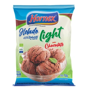 Helado light sabor chocolate 6-8 porciones - Hornex