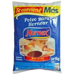 Polvo de hornear 1kg - Hornex