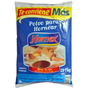 Polvo de hornear 1kg - Hornex