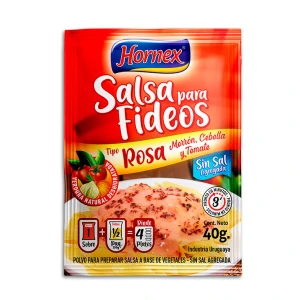 Salsa para fideos rosa 4 porciones - Hornex