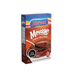 Mousse sabor chocolate 4 porciones - Hornex