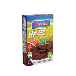 Mousse light sabor chocolate  4 porciones - Hornex