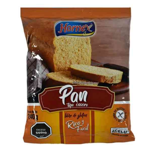 Premezcla para pan tipo casero 240g - Hornex