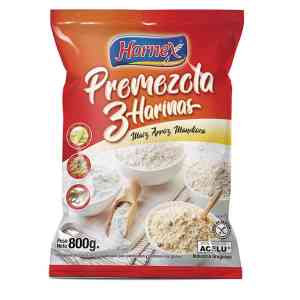 Premezcla 3 harinas 800g - Hornex